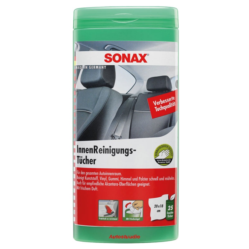 SONAX Autosalongi puhastuslapid 25tk